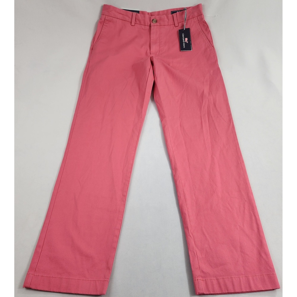 Vineyard Vines Breaker pants adult W 32 L 32 lobster reef pocket zip $98.50 mens